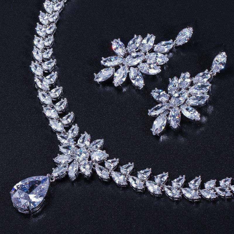 ThreeGraces-Luxury-Cubic-Zircon-White-Gold-Color-Big-Flower-Drop-Earrings-Necklace-Wedding-Bridal-Je-32993896754-5