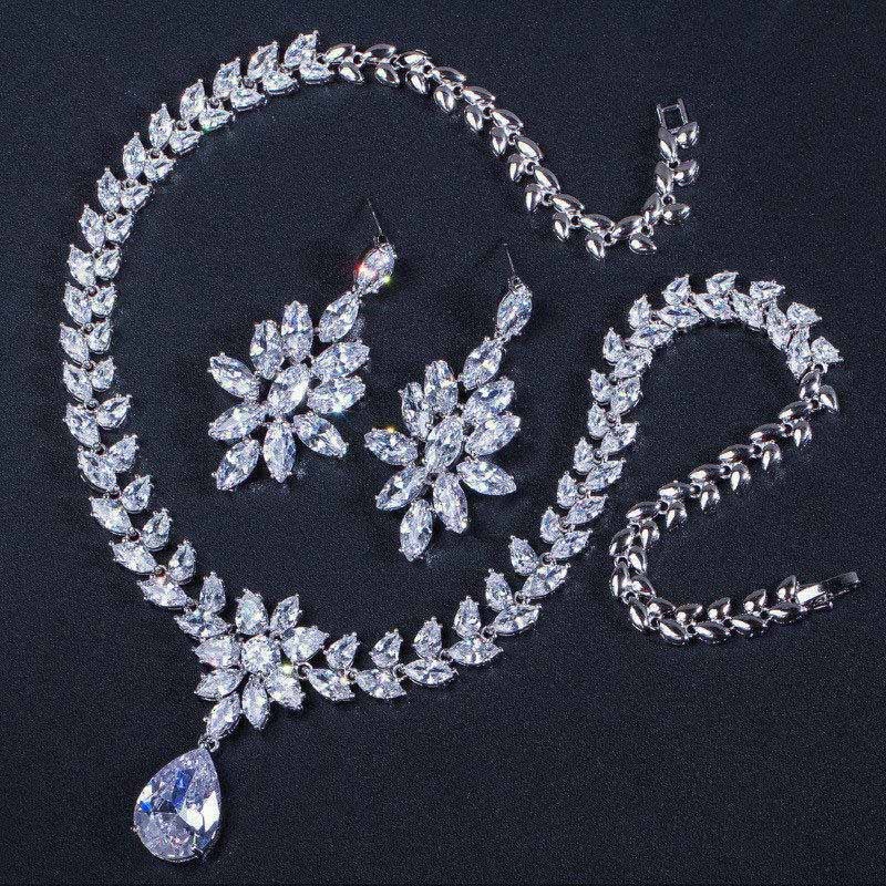 ThreeGraces-Luxury-Cubic-Zircon-White-Gold-Color-Big-Flower-Drop-Earrings-Necklace-Wedding-Bridal-Je-32993896754-6