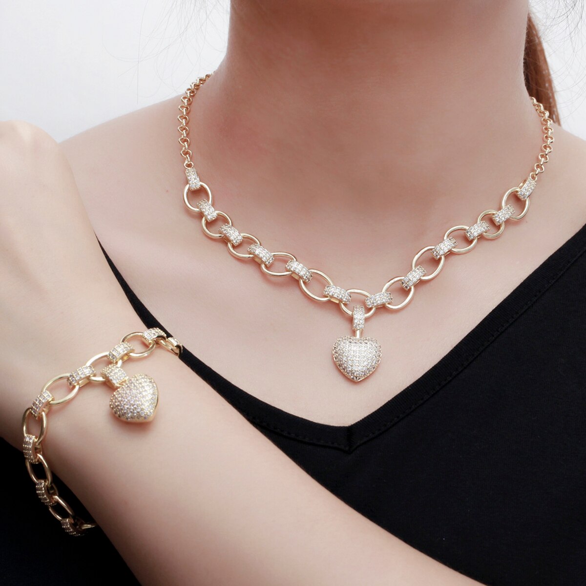 ThreeGraces-Luxury-Cubic-Zirconia-Stone-Yellow-Gold-Color-Love-Heart-Pendant-Necklace-Bracelet-Set-f-1005003297996366-4