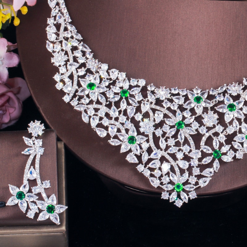 ThreeGraces-Luxury-Green-CZ-Stone-Elegant-Jewelry-Flower-Necklace-and-Earrings-Set-for-Women-Wedding-1005001334222782-4