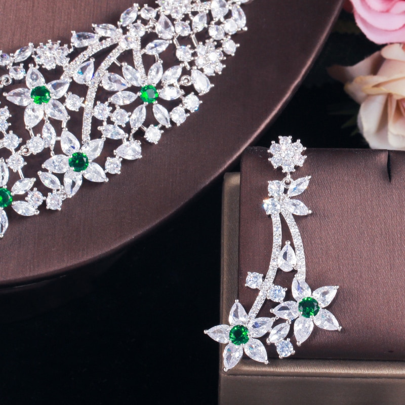 ThreeGraces-Luxury-Green-CZ-Stone-Elegant-Jewelry-Flower-Necklace-and-Earrings-Set-for-Women-Wedding-1005001334222782-5