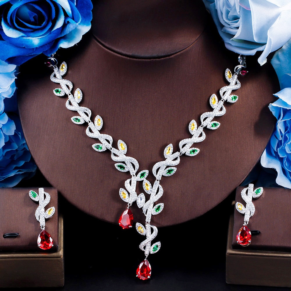 ThreeGraces-Luxury-Multicolor-Cubic-Zirconia-Long-Leaf-Drop-Earrings-Necklace-Bridal-Wedding-Party-J-1005004431615319-7