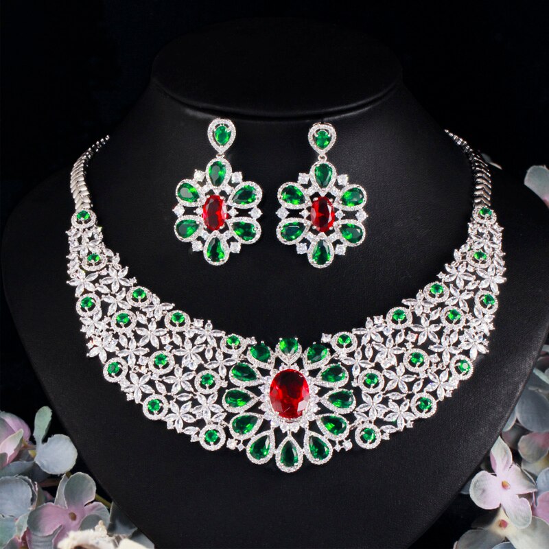 ThreeGraces-Luxury-Red-Green-Cubic-Zirconia-Big-Flower-Necklace-and-Earrings-Bridal-Wedding-Prom-Jew-1005001334902124-10
