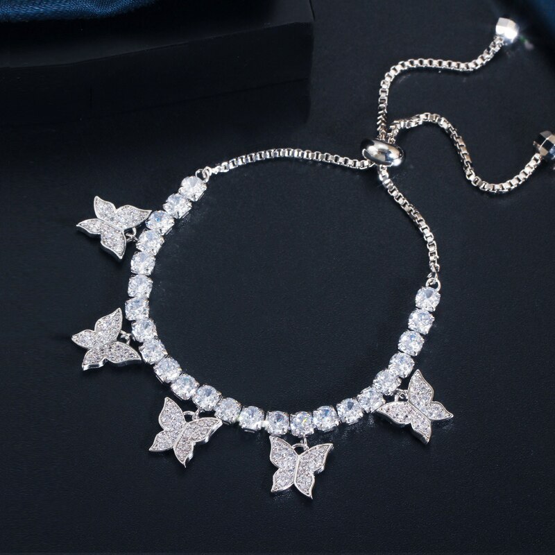 ThreeGraces-New-Design-3-Pcs-CZ-Cute-Butterfly-Bridal-Wedding-Big-Necklace-Earrings-Bracelet-Gold-Co-4001283536564-7