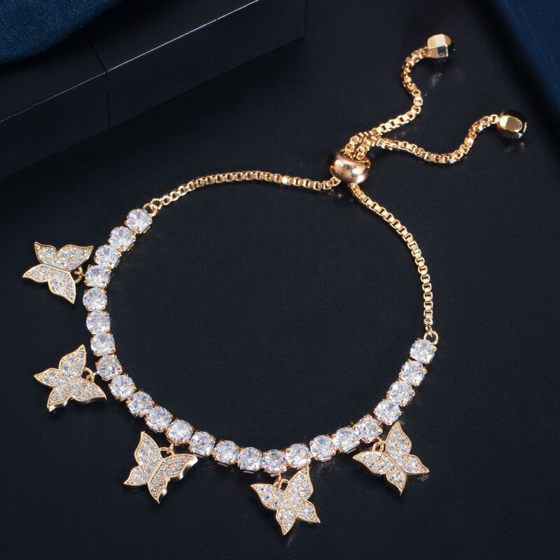 ThreeGraces-New-Design-3-Pcs-CZ-Cute-Butterfly-Bridal-Wedding-Big-Necklace-Earrings-Bracelet-Gold-Co-4001283536564-9