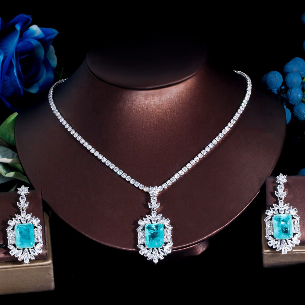 ThreeGraces-New-Design-Blue-Zircon-Stone-Silver-Color-Long-Dangle-Earrings-and-Necklace-Engagement-J-3256804686285603-7