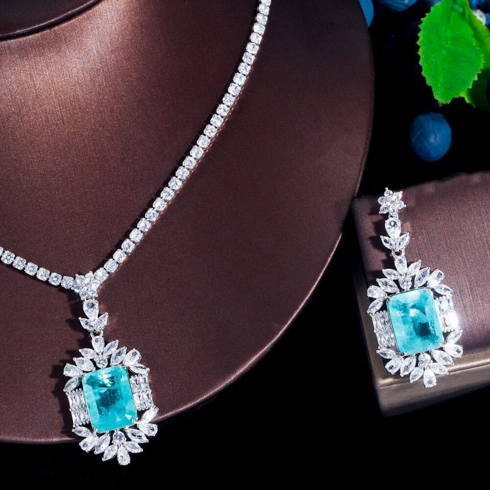 ThreeGraces-New-Design-Blue-Zircon-Stone-Silver-Color-Long-Dangle-Earrings-and-Necklace-Engagement-J-3256804686285603-9