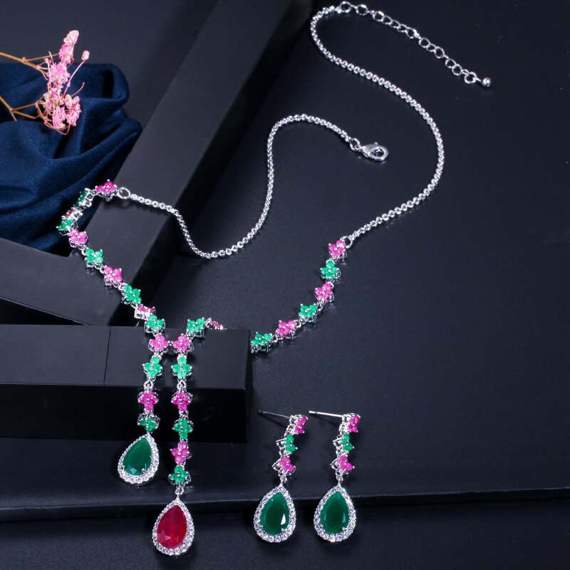 ThreeGraces-New-Fashion-Colorful-Cubic-Zirconia-Long-Drop-Earrings-and-Necklace-Set-for-Women-Trendy-3256804852821049-13