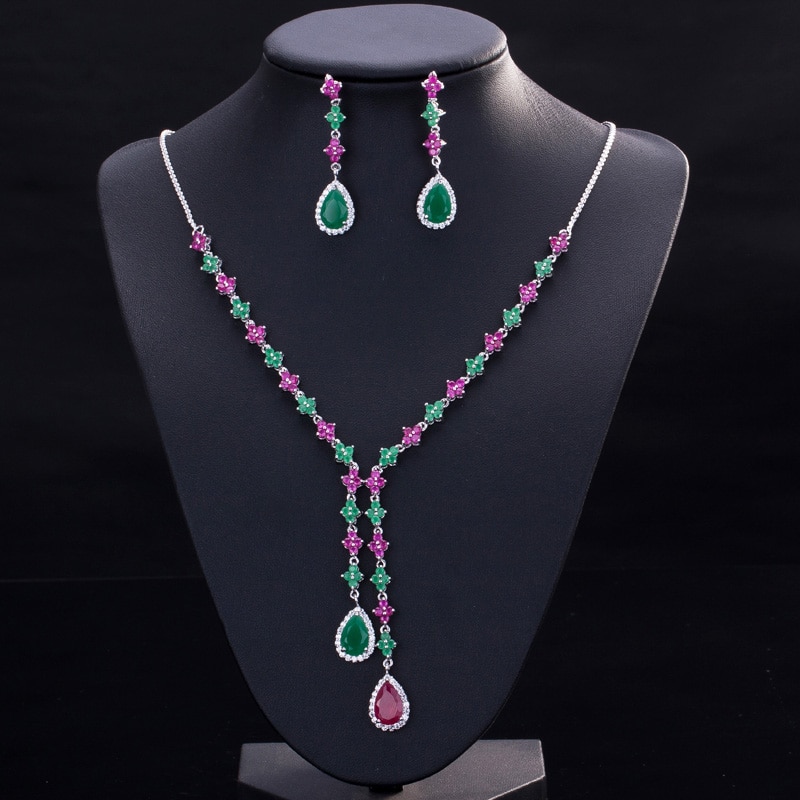 ThreeGraces-New-Fashion-Colorful-Cubic-Zirconia-Long-Drop-Earrings-and-Necklace-Set-for-Women-Trendy-3256804852821049-6