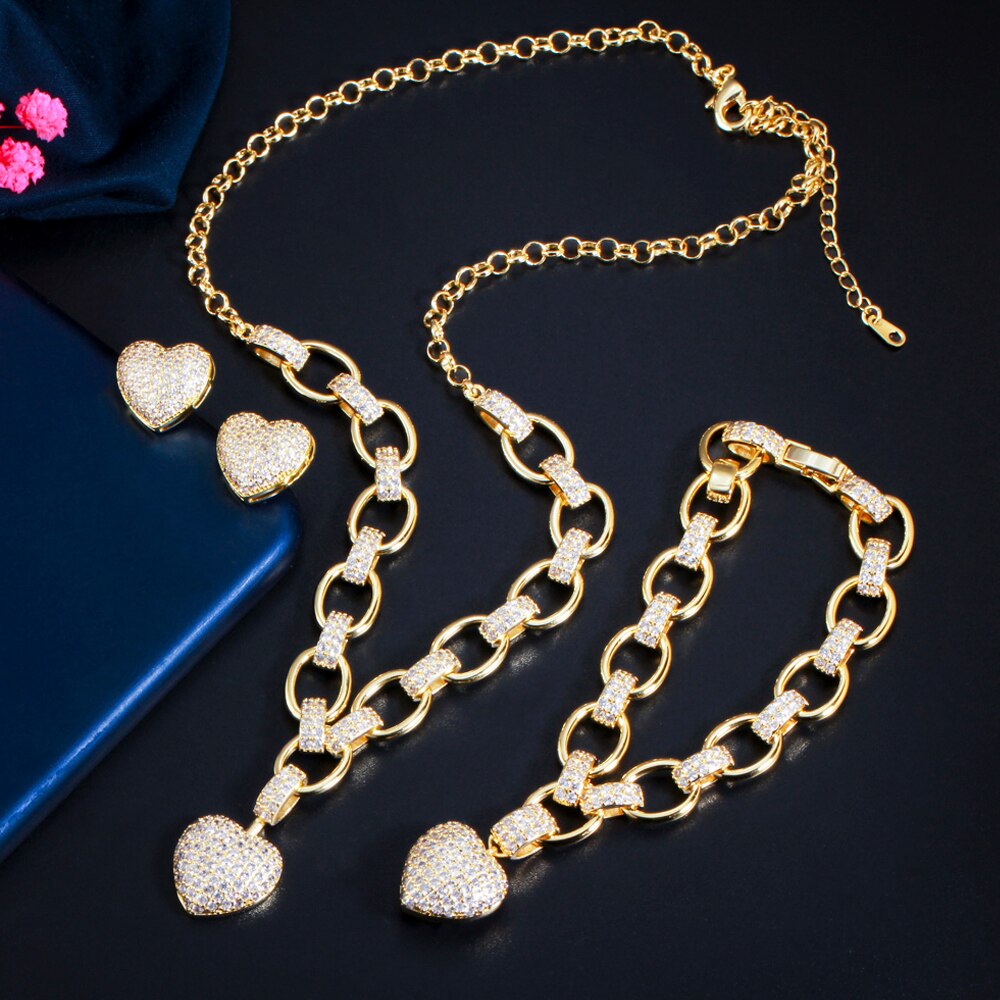 ThreeGraces-New-Trendy-Cubic-Zirconia-Gold-Color-Love-Heart-Pendant-Necklace-Earrings-Bracelet-Set-f-3256803142145948-7