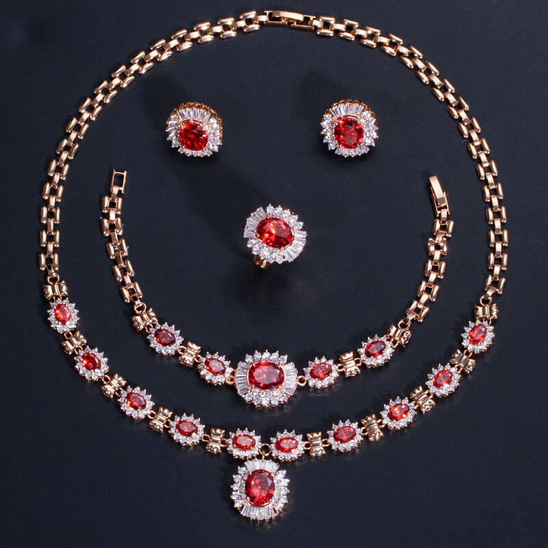 ThreeGraces-Nigerian-Women-Red-Cubic-Zirconia-Crystal-Earing-And-Necklace-Bracelets-Ring-Gold-Color--32561953923-8