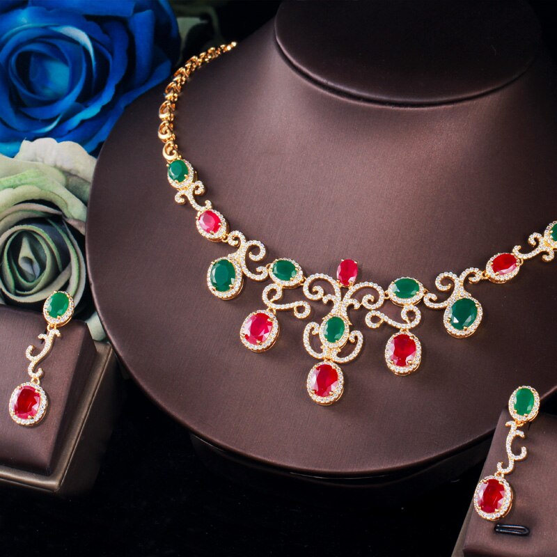 ThreeGraces-Noble-Green-Red-Oval-Cubic-Zircon-Nigerian-Dubai-Bridal-Wedding-Necklace-Earrings-Jewelr-1005001388673590-4