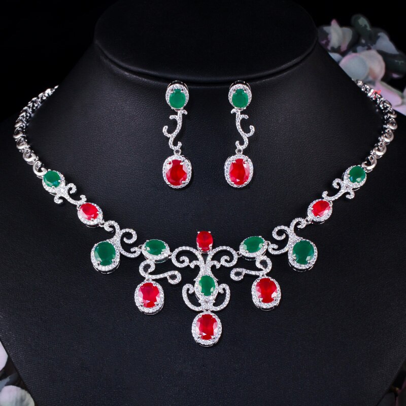 ThreeGraces-Noble-Green-Red-Oval-Cubic-Zircon-Nigerian-Dubai-Bridal-Wedding-Necklace-Earrings-Jewelr-1005001388673590-9