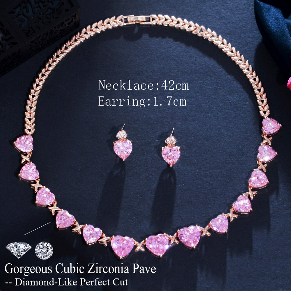 ThreeGraces-Romantic-Pink-Cubic-Zirconia-Love-Heart-Choker-Necklace-Earrings-Bridal-Wedding-Banquet--1005003038380257-3