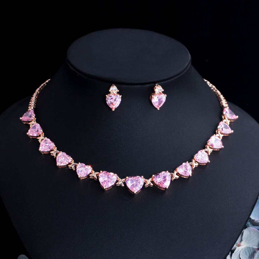 ThreeGraces-Romantic-Pink-Cubic-Zirconia-Love-Heart-Choker-Necklace-Earrings-Bridal-Wedding-Banquet--1005003038380257-4