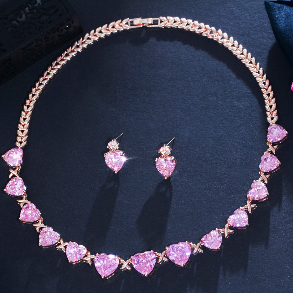 ThreeGraces-Romantic-Pink-Cubic-Zirconia-Love-Heart-Choker-Necklace-Earrings-Bridal-Wedding-Banquet--1005003038380257-6