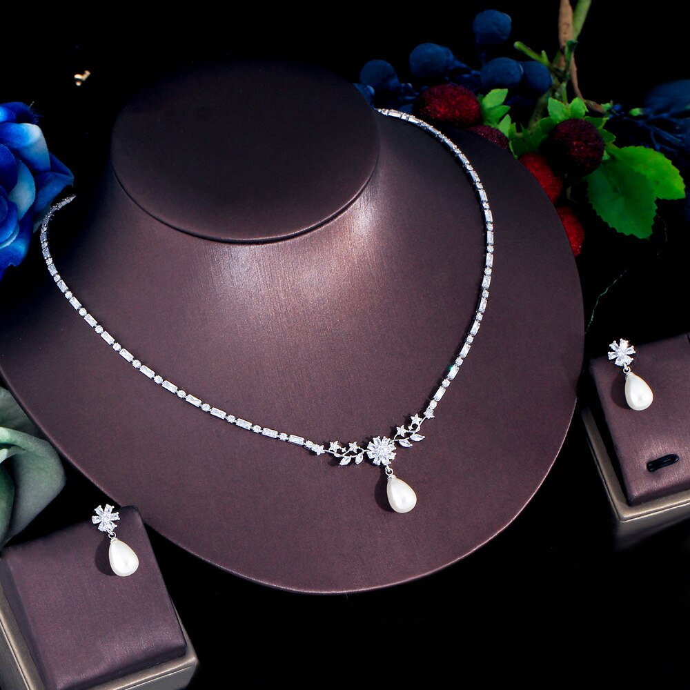 ThreeGraces-Shining-Cubic-Zirconia-Silver-Color-Simulated-Pearl-Earrings-Necklace-Fashion-Flower-CZ--1005005169154538-12