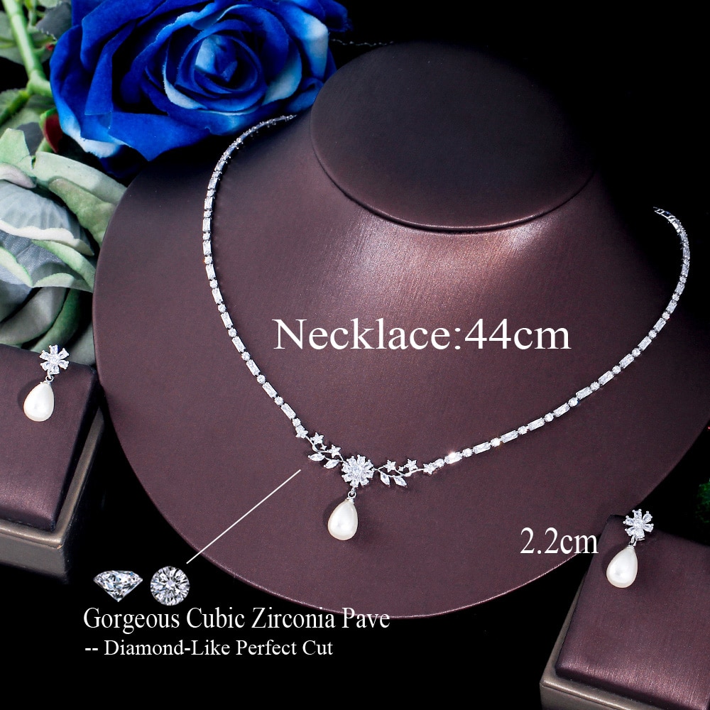 ThreeGraces-Shining-Cubic-Zirconia-Silver-Color-Simulated-Pearl-Earrings-Necklace-Fashion-Flower-CZ--1005005169154538-3