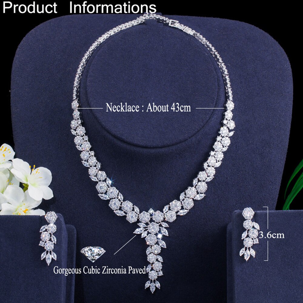 ThreeGraces-Shiny-Multicolor-Flower-Cubic-Zirconia-Long-Wedding-Bridal-Necklace-Earrings-Costume-Jew-4000511721351-2