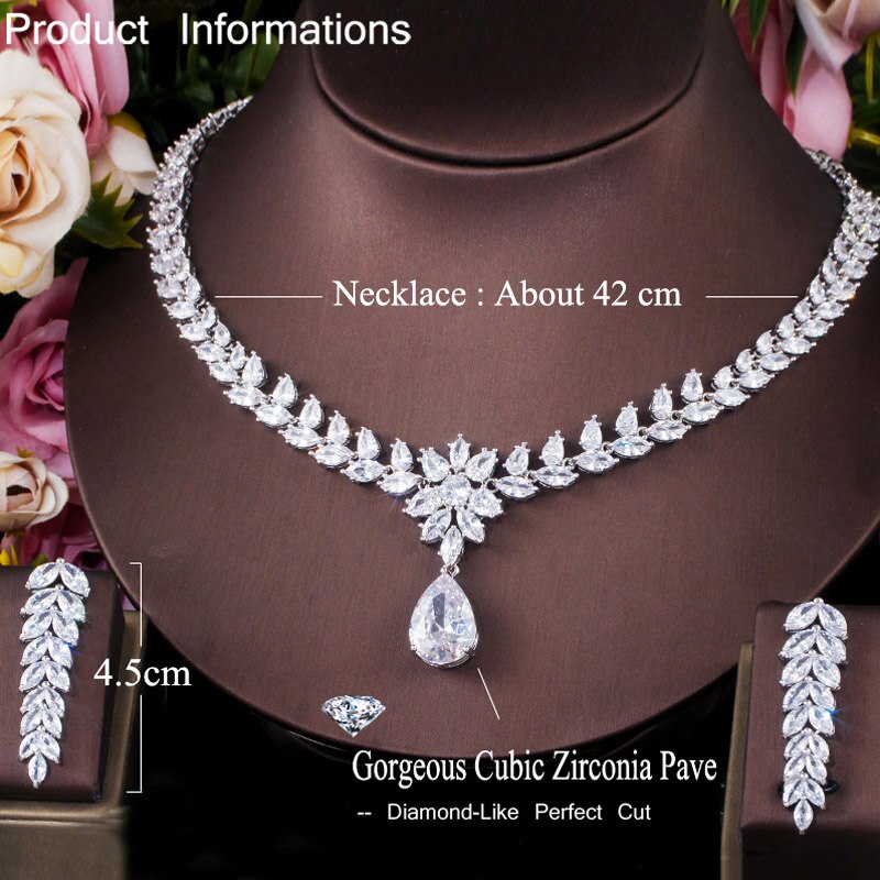 ThreeGraces-Shiny-White-Cubic-Zirconia-Stone-Luxury-Leaf-Drop-Earrings-and-Necklace-Bridal-Wedding-J-1005004881544050-3