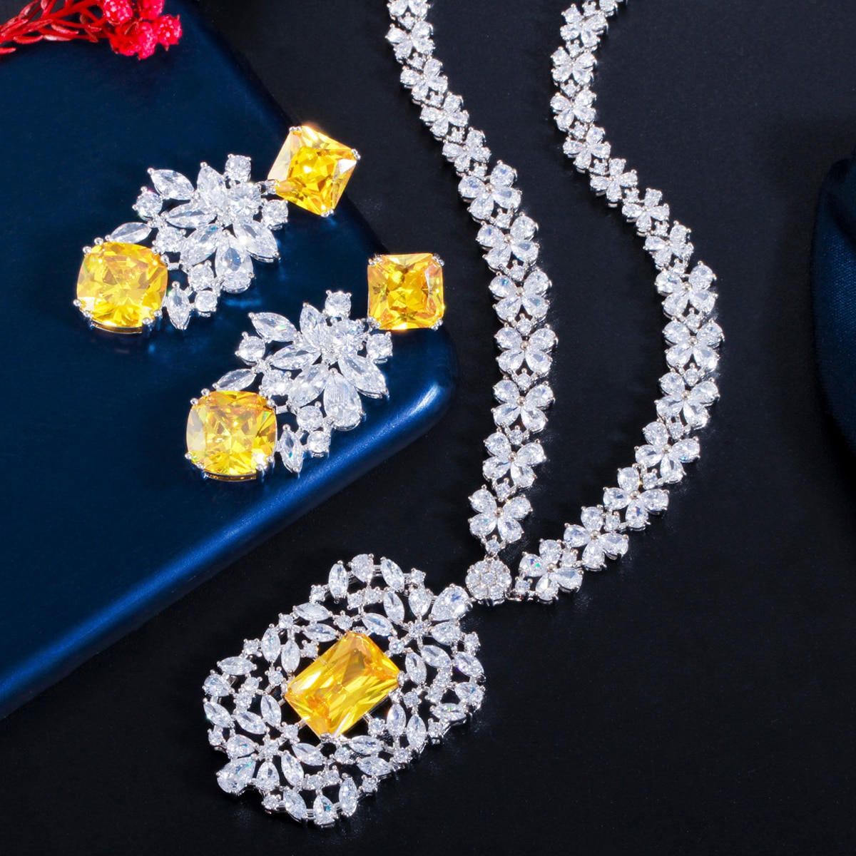 ThreeGraces-Shiny-Yellow-Cubic-Zirconia-Stone-Big-Geometric-Drop-Earrings-Necklace-Bridal-Wedding--J-1005004022730896-7
