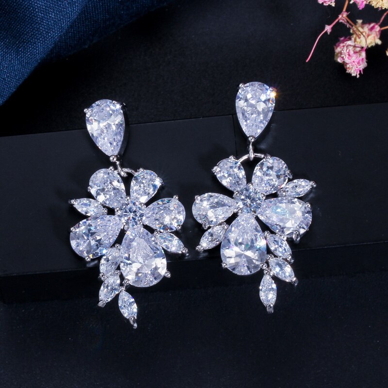 ThreeGraces-Sparkling-Cubic-Zircon-Bridal-Jewellery-Set-Earring-Necklace-Big-Flower-Wedding-Costume--32995618264-7