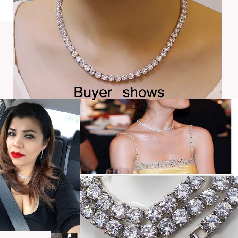 ThreeGraces-Sparkling-Cubic-Zirconia-Bridal-Wedding-Round-Choker-Necklace-and-Stud-Earrings-Party-Je-32908734190-9