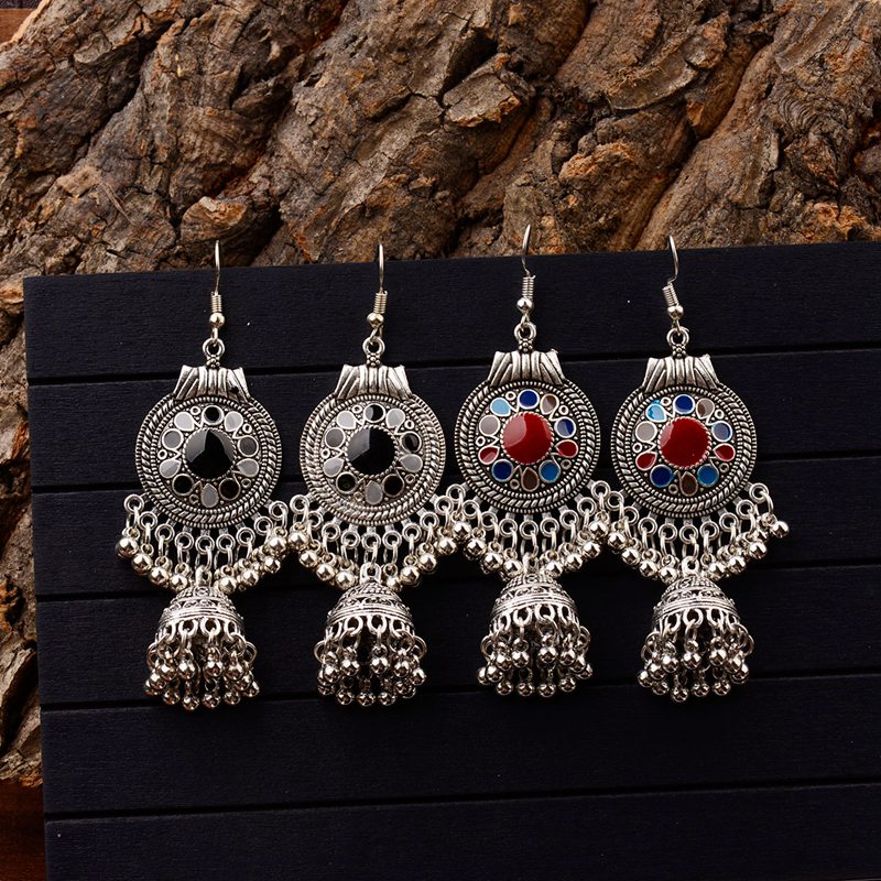 Traditional-Indian-Ethnic-Silver-Color-Drop-Earrings-Tassel-For-Women-Gypsy-Tassel-Jhumka-Jhumki-Ear-2251832734632041-2