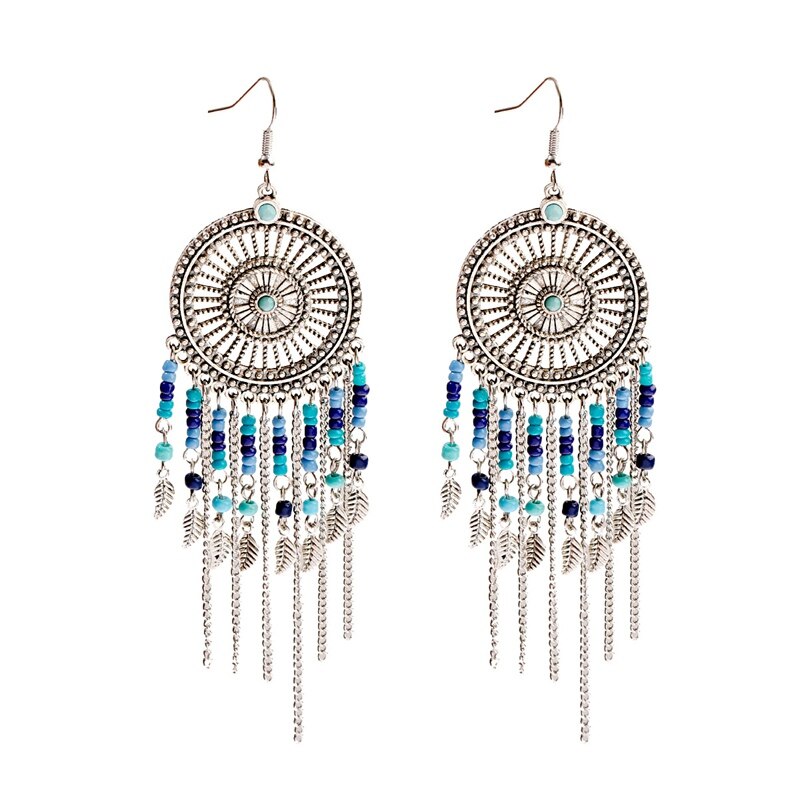 Vintage-Ethnic-Dream-Catch-Long-Earrings-For-Women-Boho-Jewelry-Ladies-Beads-Chain-Tassel-Jhumka-Ear-4000234953438-8